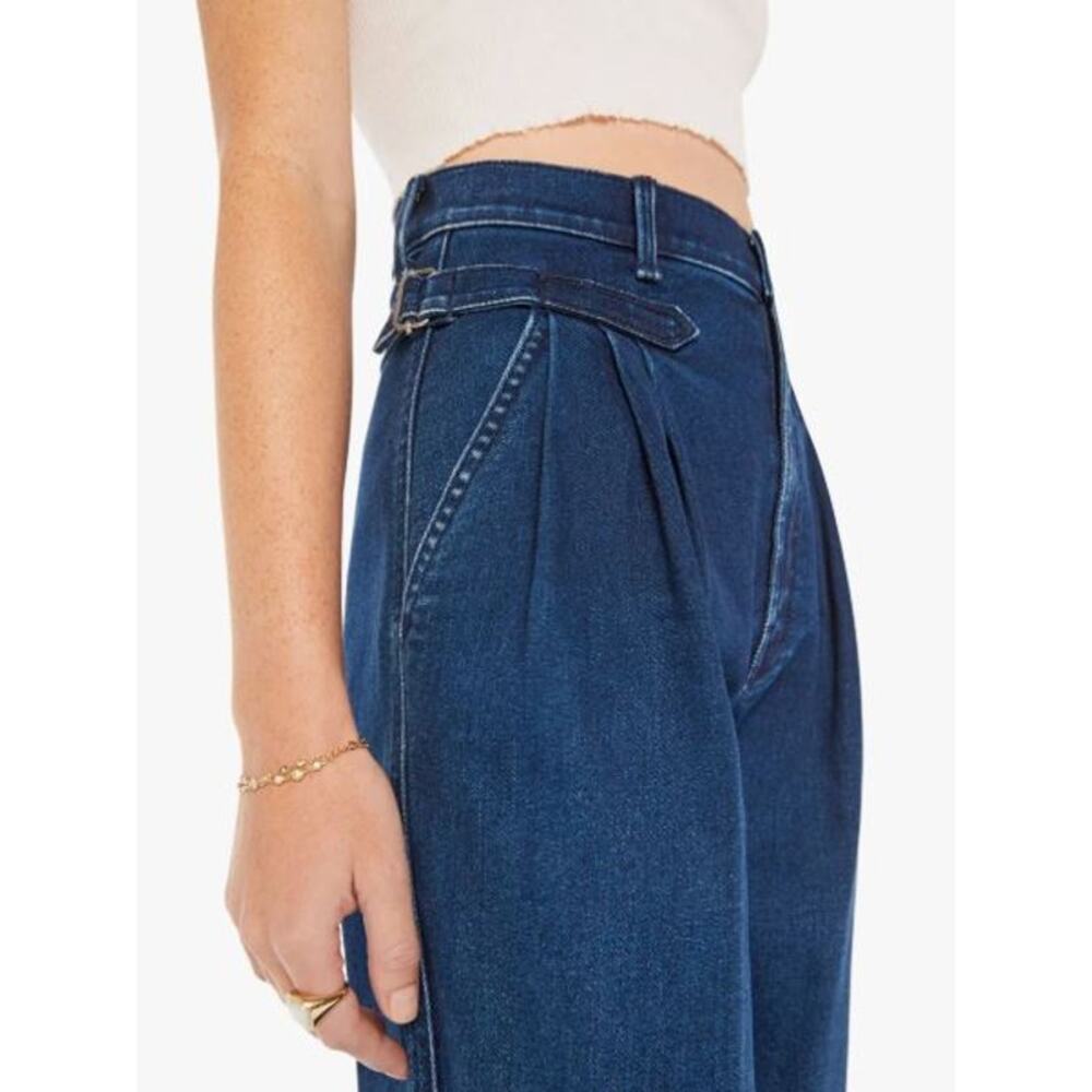 MOTHER The Tabby Tune Up Skimp Jeans Tapered High Rise Taking Shape Size 27 - Picture 8 of 10